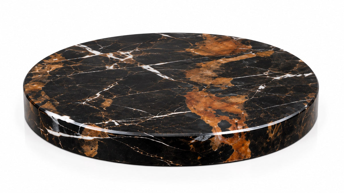 Black & Gold Marble Bukhoor Burner Set