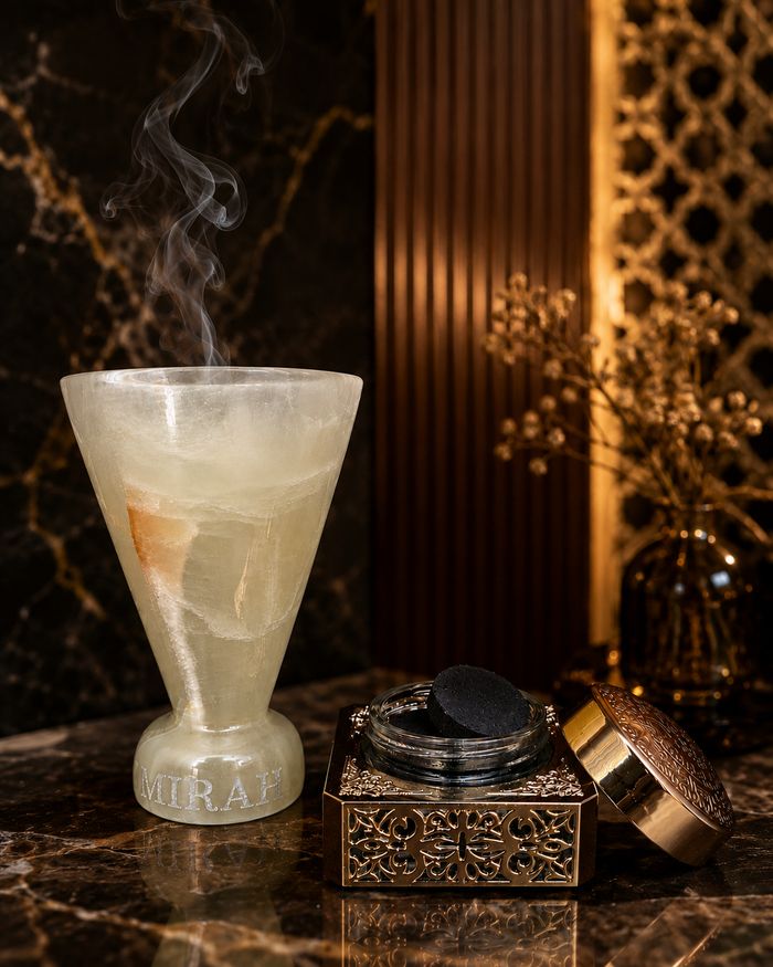 Marble Green Onyx Bakhoor Burner